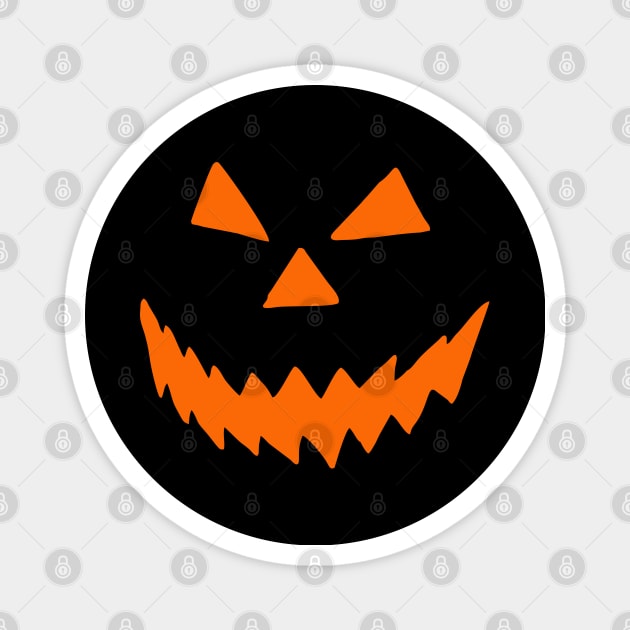 Happy Halloween Pumpkin Magnet by WiZ Collections